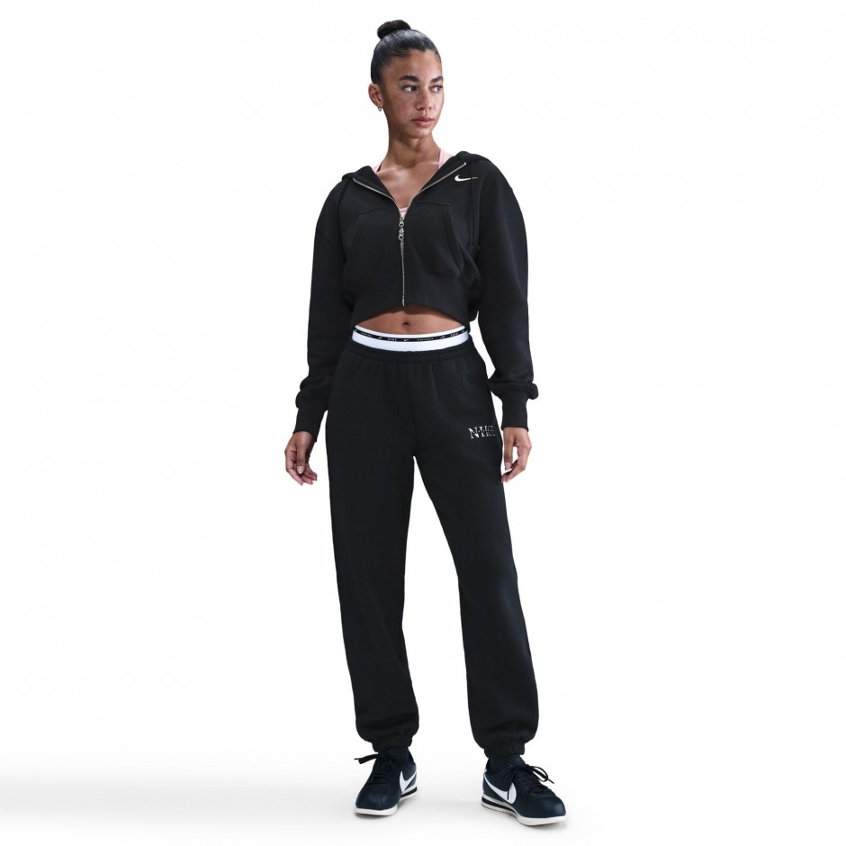 Γυναικεία Ζακέτα Μαύρη - Nike Sportswear Phoenix Fleece