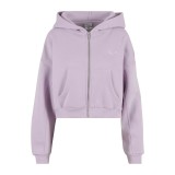 KARL KANI CHEST SIGNATURE SNOW TIGER ZIP HOODIE KW244-007-1-LILAC Lilac Image 
