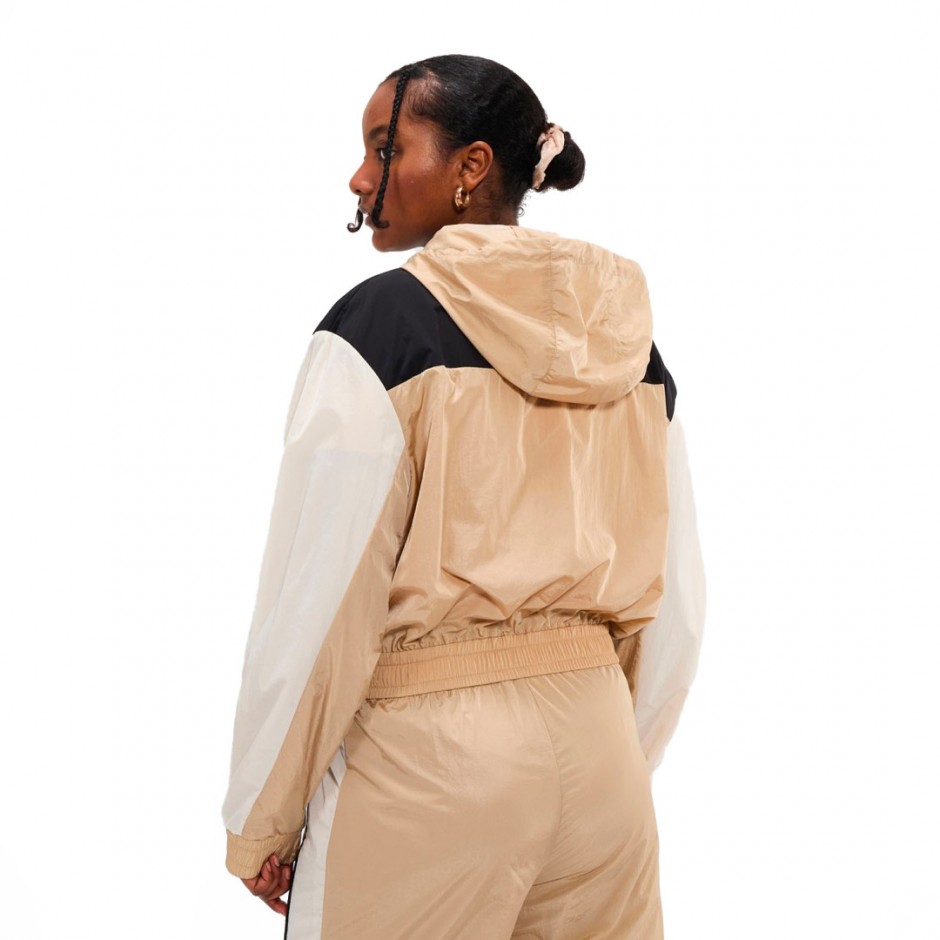 ELLESSE SARTORIA APPLEJACK CROPPED TRACK TOP SGX21026-214 Beige