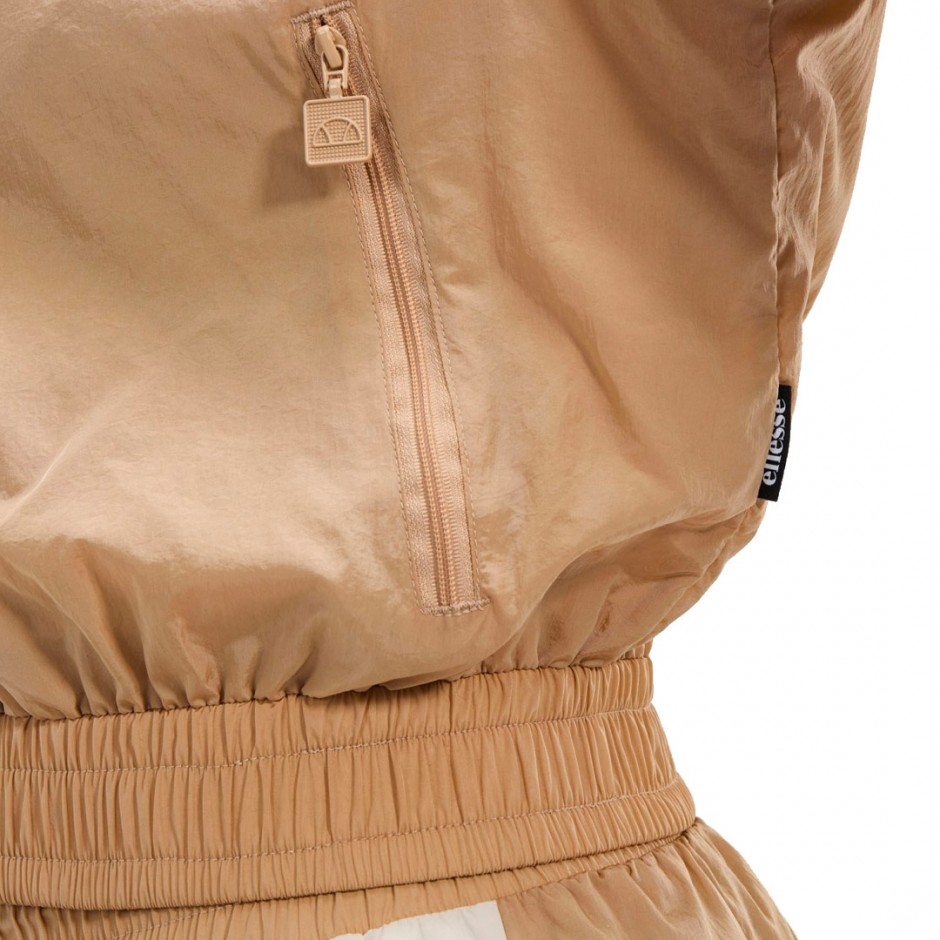 ELLESSE SARTORIA APPLEJACK CROPPED TRACK TOP SGX21026-214 Beige