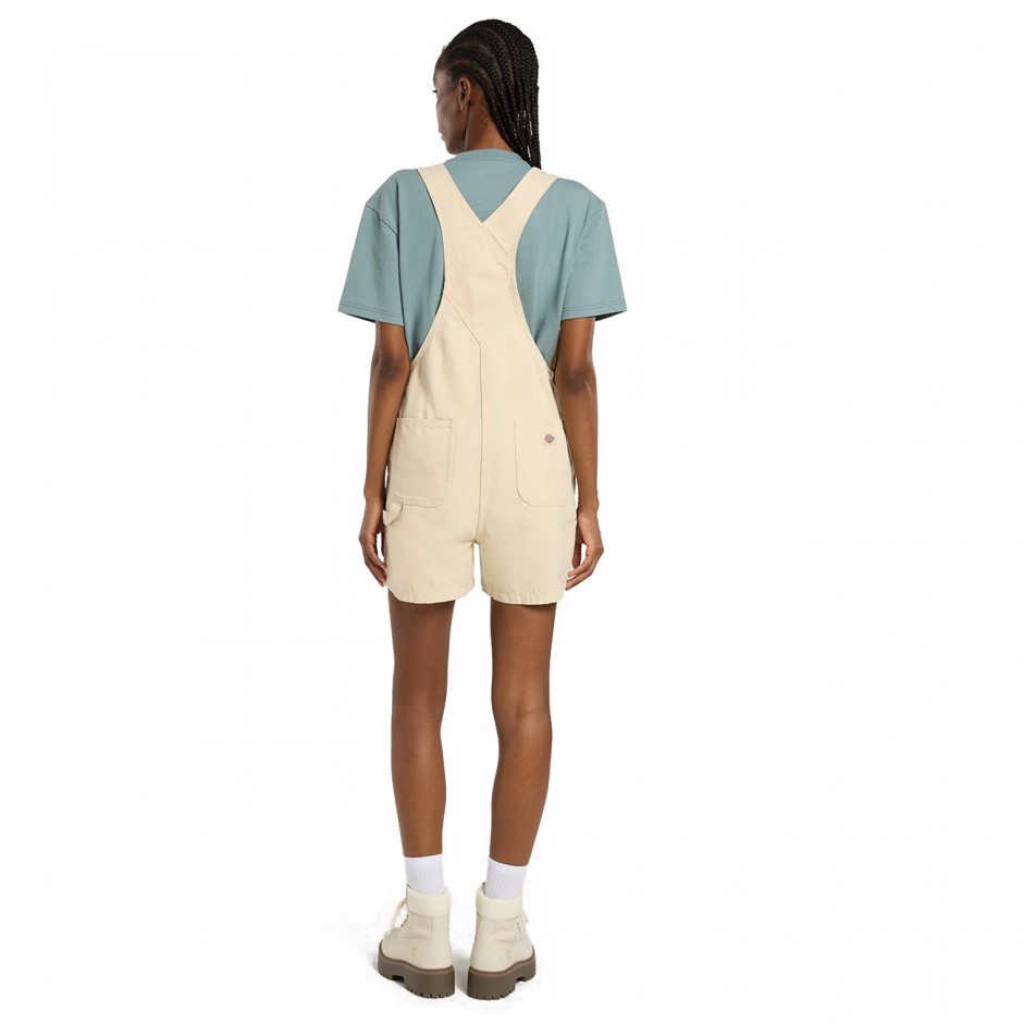 Women's Bib Beige - Dickies Lightweight Canvas