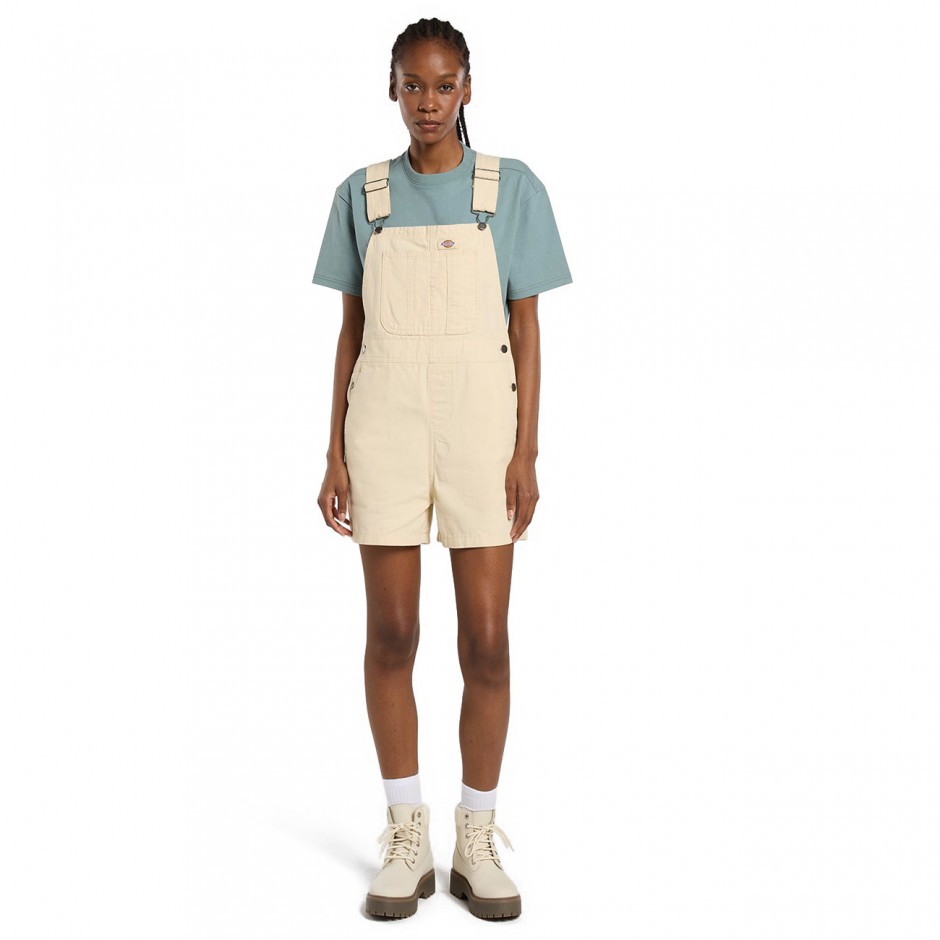 Women's Bib Beige - Dickies Lightweight Canvas