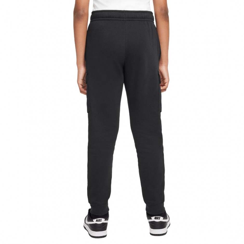 Παιδικό Παντελόνι Φόρμα Μαύρο - Nike Sportswear Standard Issue