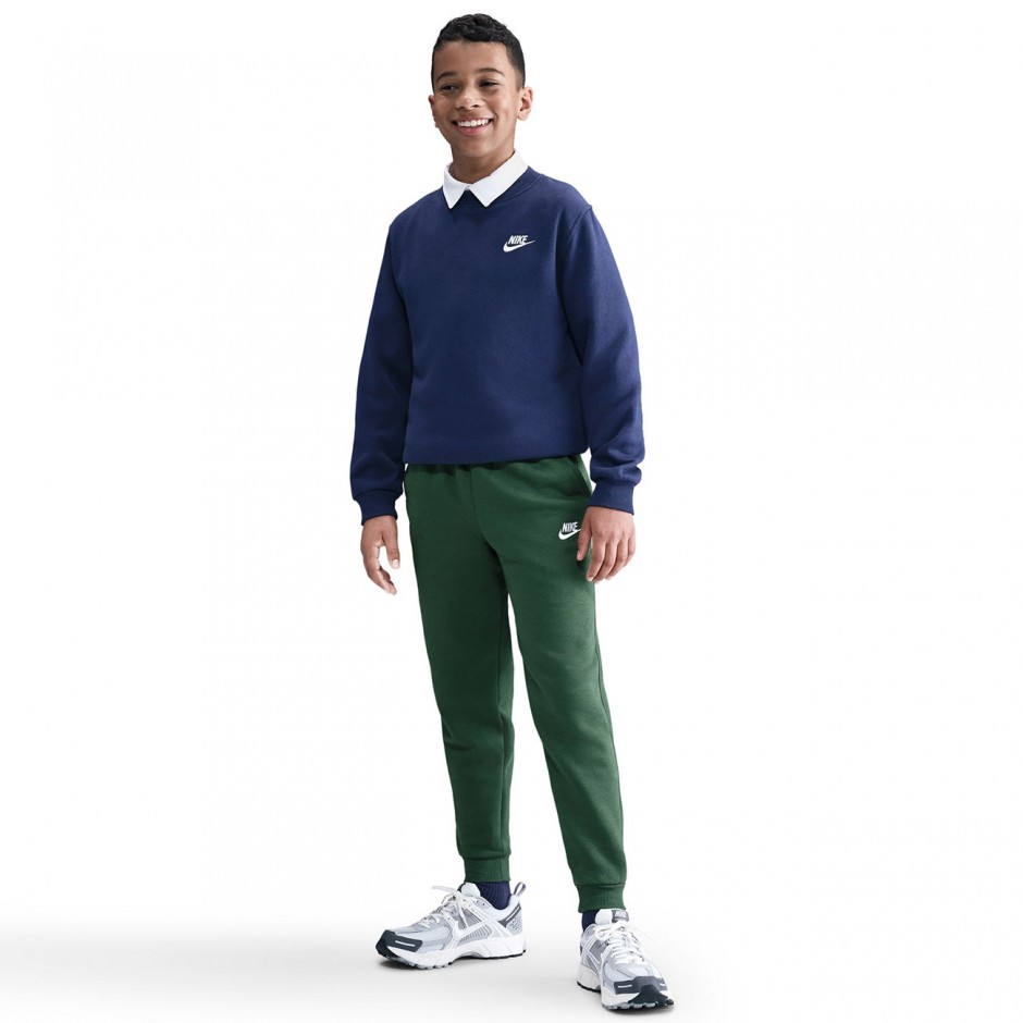 Παιδικό Παντελόνι Φόρμα Πράσινο - Nike Sportswear Club Fleece