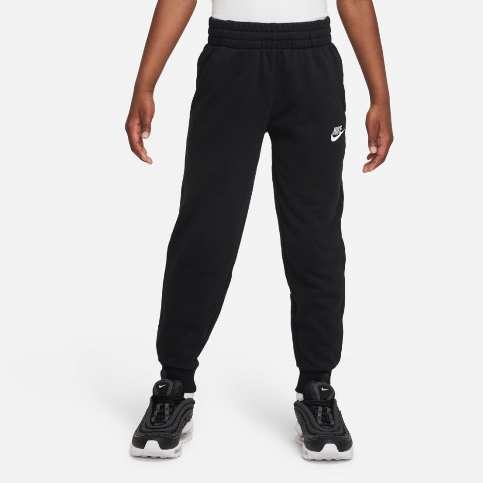 Παιδικό Παντελόνι Φόρμα Μαύρο - Nike Club Fleece 
