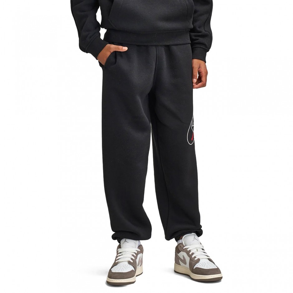Kids' Joggers Black - Jordan Jumpman Air Fleece