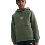 Παιδικό Φούτερ Χακί - Nike Sportswear Club Fleece Εικόνα 0