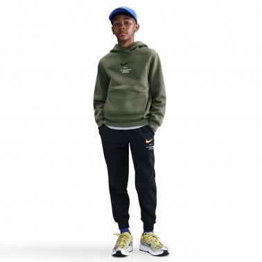 Παιδικό Φούτερ Χακί - Nike Sportswear Club Fleece