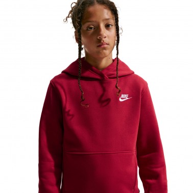 Παιδικό Φούτερ Μπορντό - Nike Sportswear Club Fleece