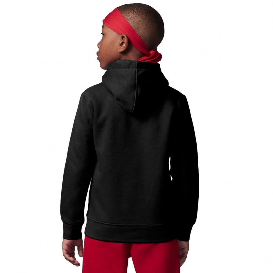 Jordan MJ Essentials Μαύρο - Παιδική Μπλούζα Φούτερ
