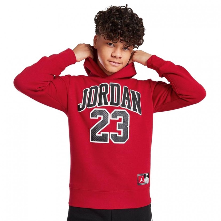 Παιδικό Φούτερ Κόκκινο - Jordan Fleece Pullover