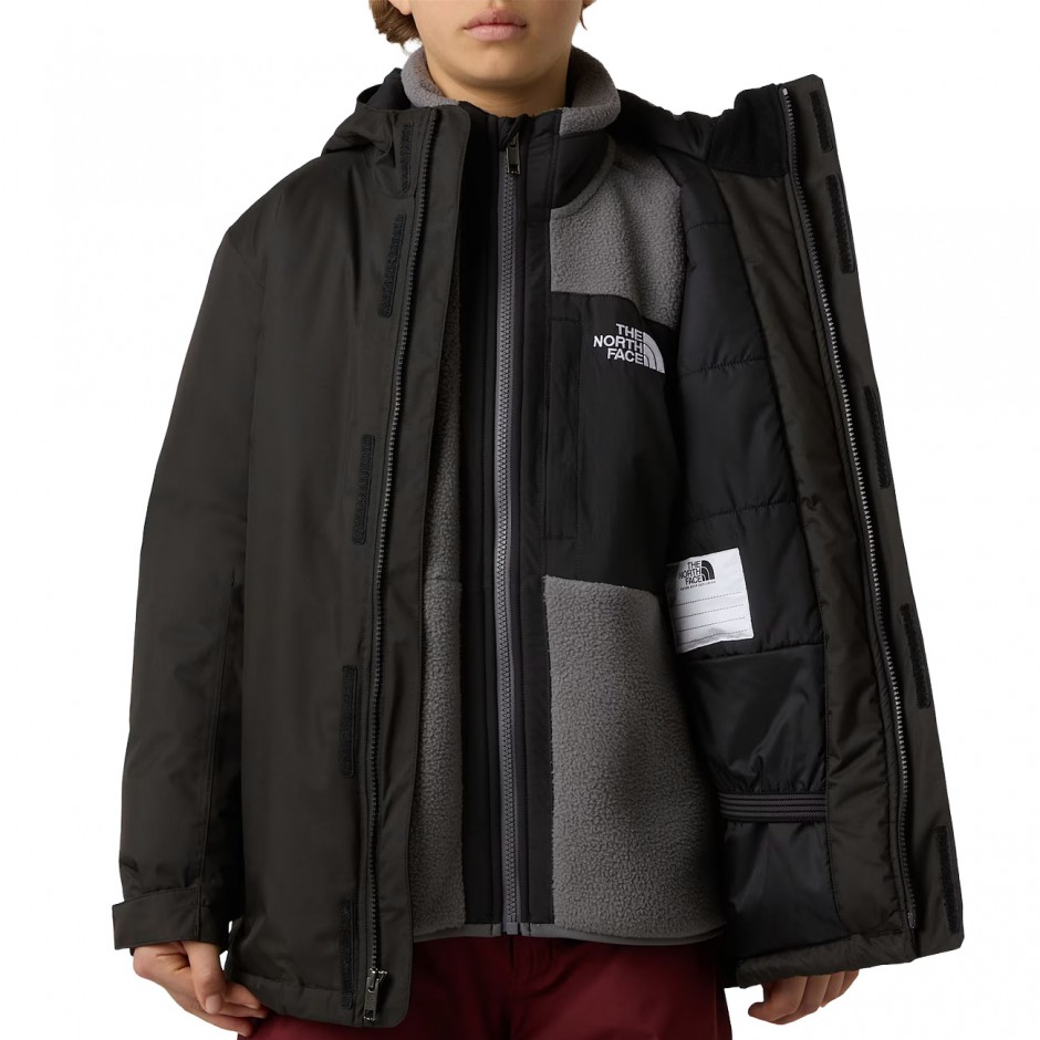 Παιδικό Μπουφάν Μαύρο - The North Face Snowquest