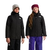 Παιδικό Μπουφάν Μαύρο - The North Face Snowquest Εικόνα 4