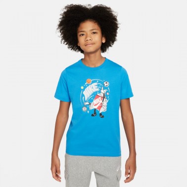 Παιδικό T-Shirt Σιέλ - Nike Sportswear