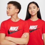 Παιδικό T-Shirt Κόκκινο - Nike Sportswear Εικόνα 4
