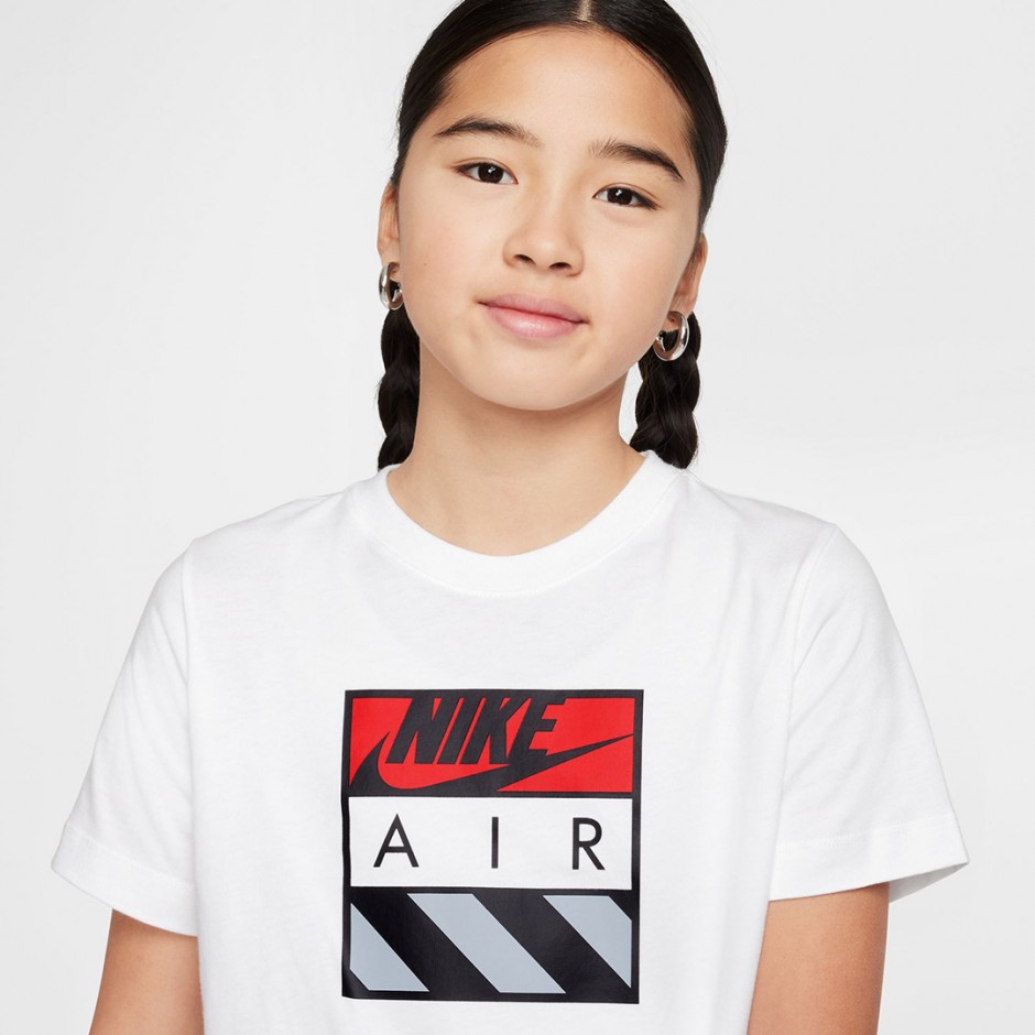 Παιδικό T-Shirt Λευκό - Nike Air