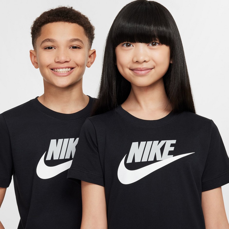 NIKE K NSW TEE FUTURA HBR FZ5178-010 Black