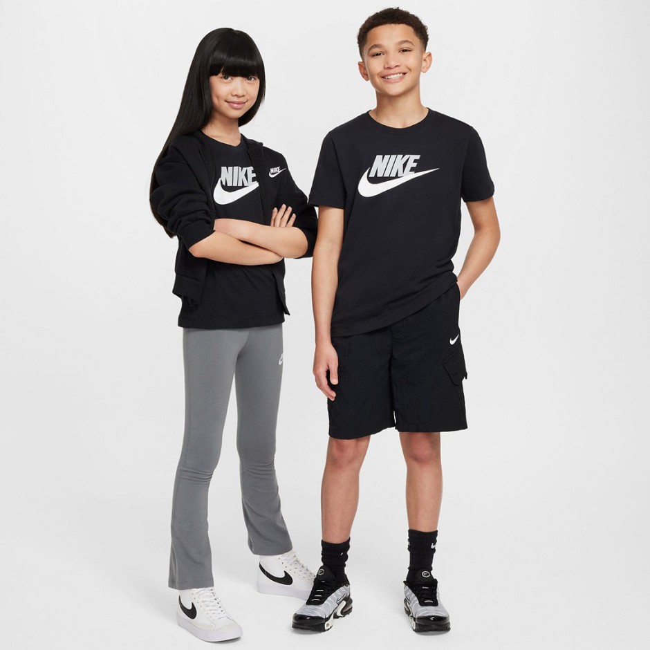 NIKE K NSW TEE FUTURA HBR FZ5178-010 Black