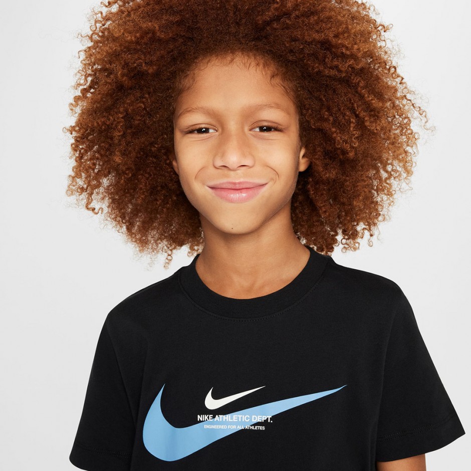 Παιδικό T-Shirt Μαύρο - Nike Sportswear
