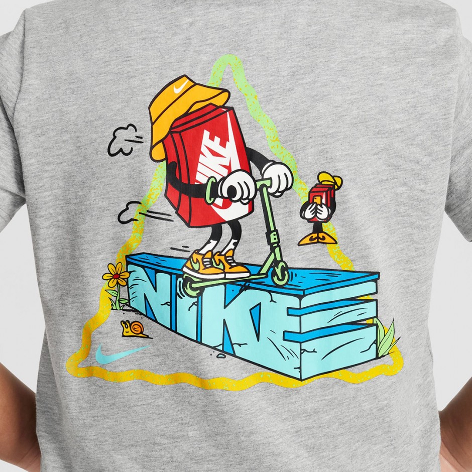 Παιδικό T-Shirt Γκρι - Nike Sportswear