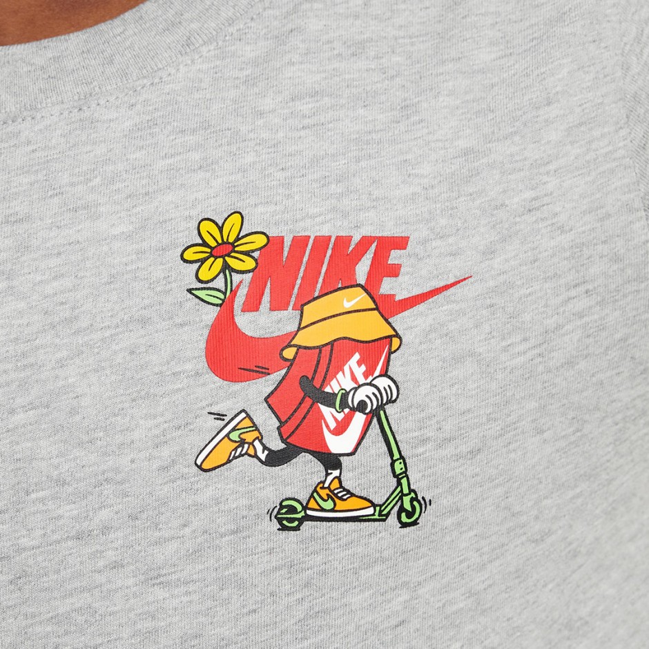 Παιδικό T-Shirt Γκρι - Nike Sportswear