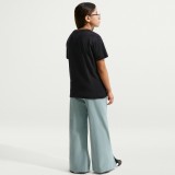 Kids' T-Shirt Black - Nike Sportswear Club Image 2
