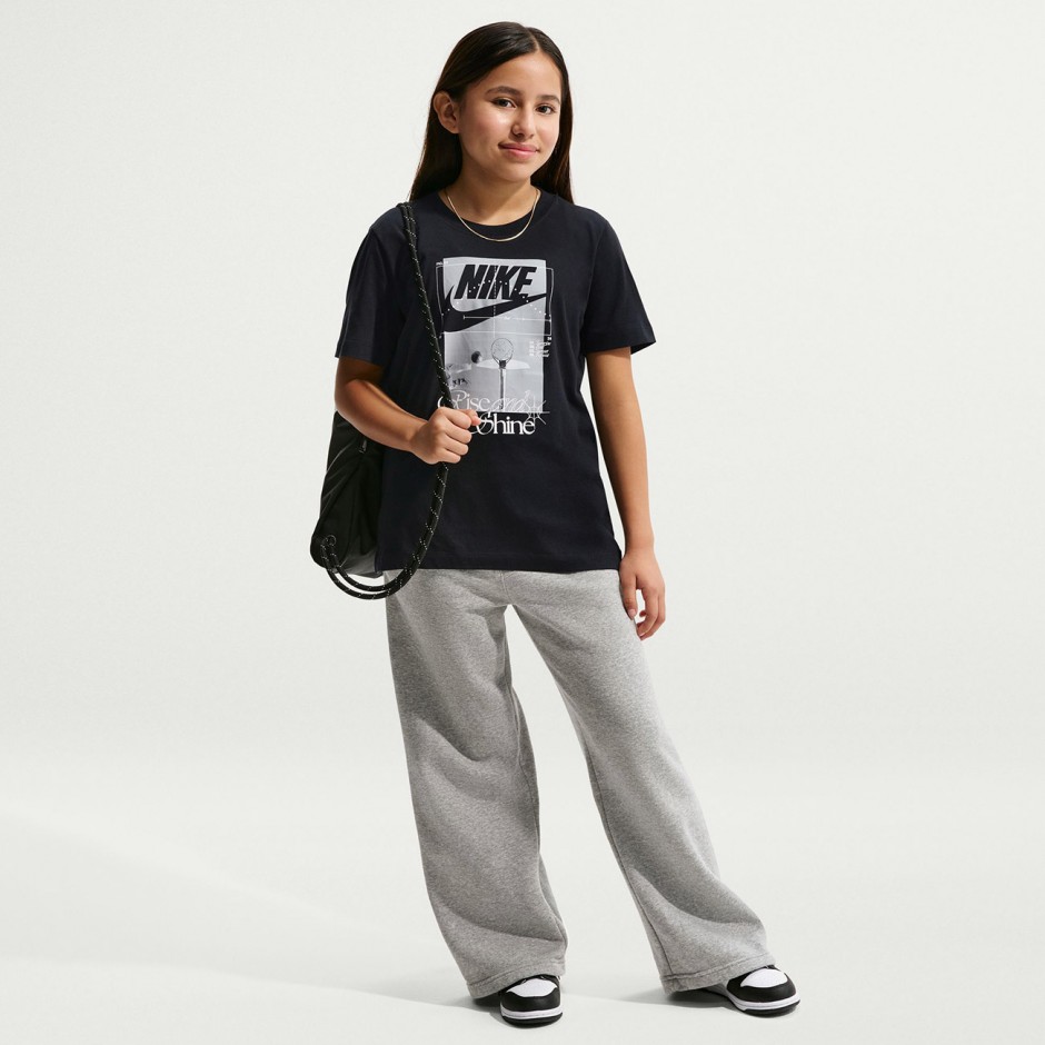 Παιδικό T-Shirt Μαύρο - Nike Sportswear