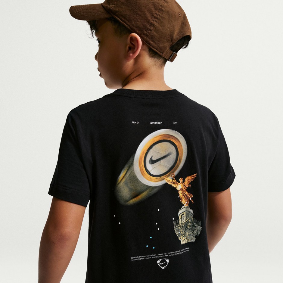Παιδικό T-Shirt Μαύρο - Nike 