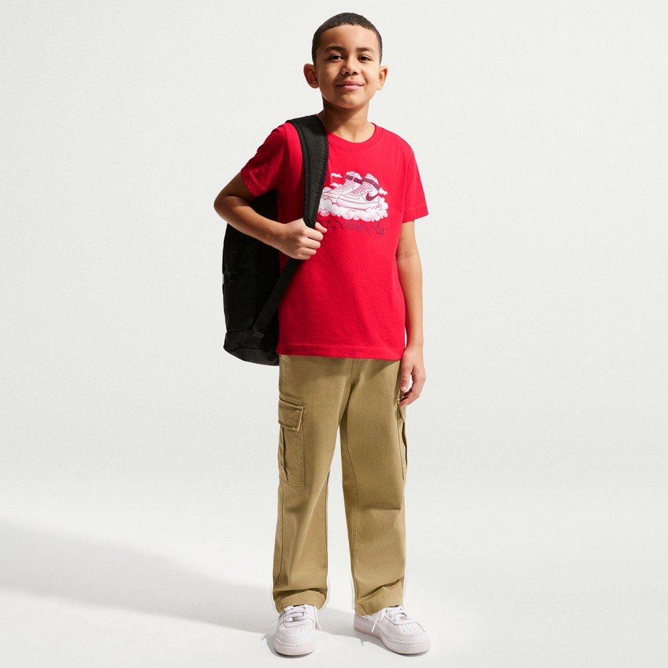 Παιδικό T-Shirt Κόκκινο - Nike Sportswear 