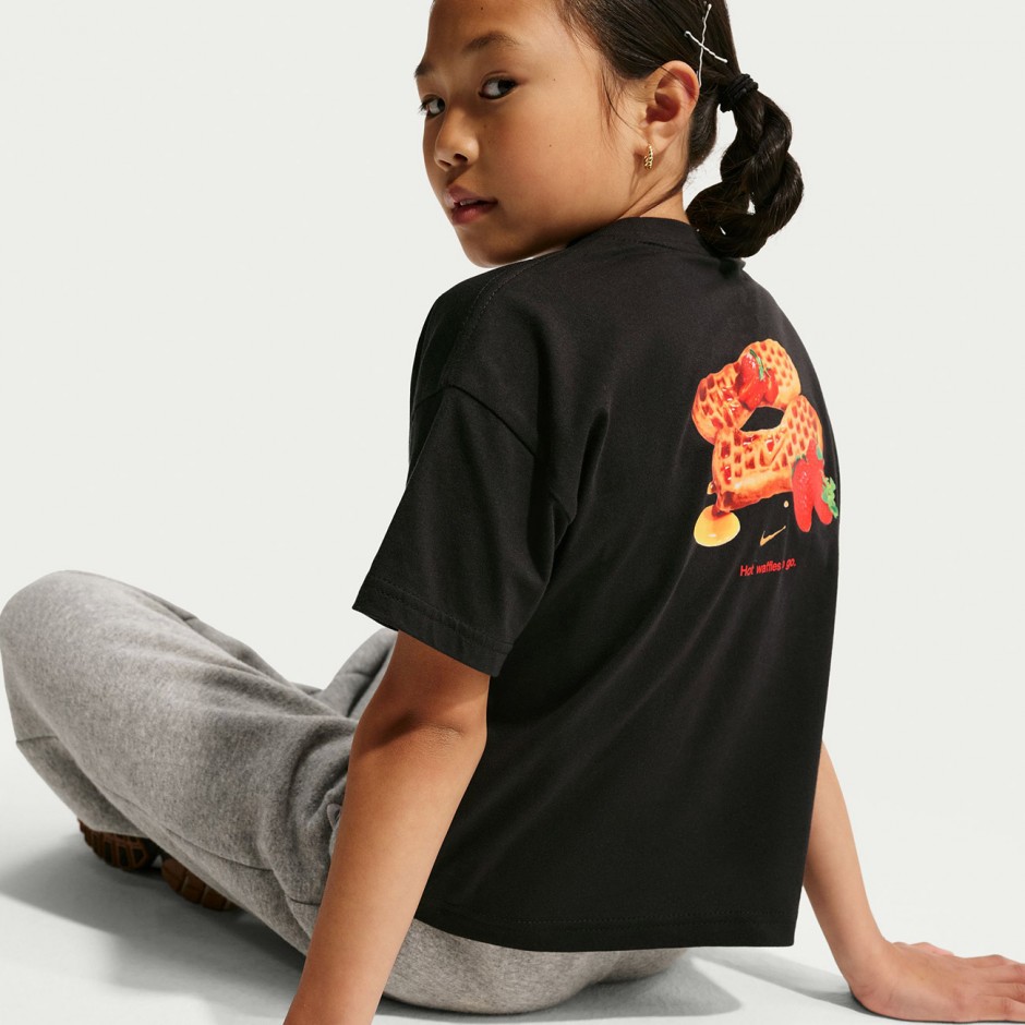Παιδικό T-Shirt Μαύρο - Nike Sportswear