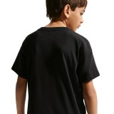 Kids' T-Shirt Black - Nike Sportswear Image 2