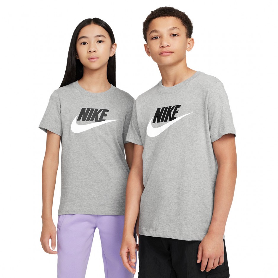 NIKE K NSW TEE FUTURA HBR FZ5178-063 Grey