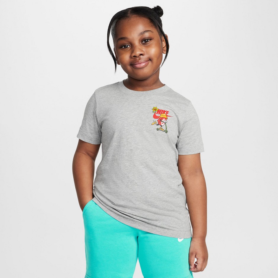 Παιδικό T-Shirt Γκρι - Nike Sportswear