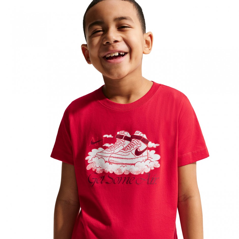 Παιδικό T-Shirt Κόκκινο - Nike Sportswear 
