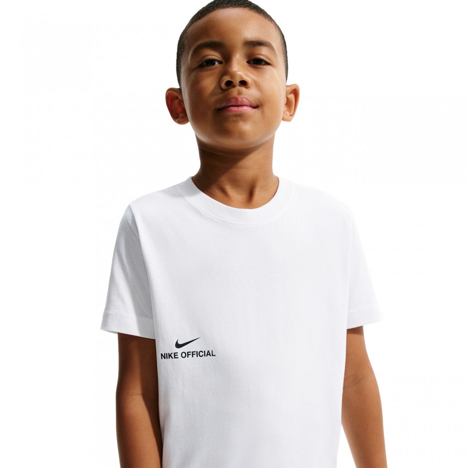 Kids' T-Shirt White - Nike Sportswear