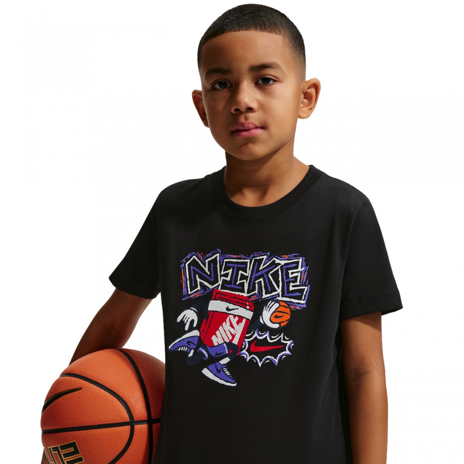 Παιδικό T-Shirt Μαύρο - Nike Sportswear