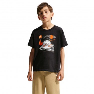 Kids' T-Shirt Black - Nike Sportswear