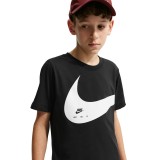Παιδικό T-Shirt Μαύρο - Nike Sportswear Club Εικόνα 
