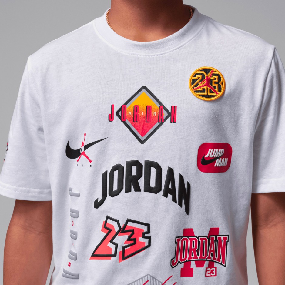 Παιδικό T-Shirt Λευκό - Jordan Dynasty Patch
