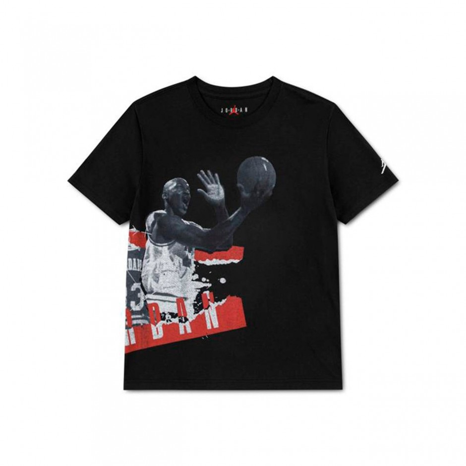 Men's T-Shirt Black - Jordan History Lesson