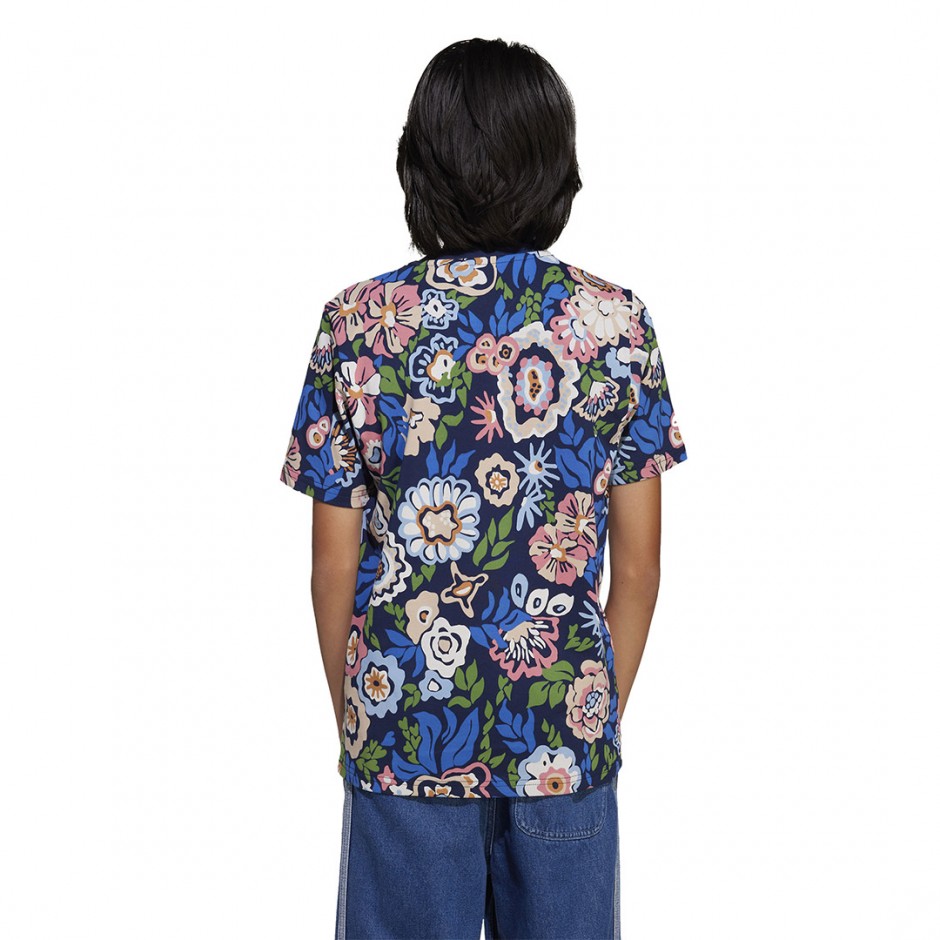 Παιδικό T-Shirt Πολύχρωμο - adidas Originals x Liberty London