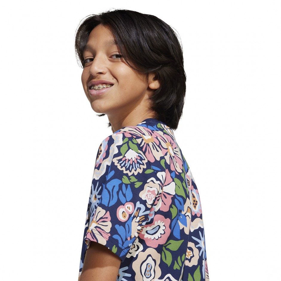 Παιδικό T-Shirt Πολύχρωμο - adidas Originals x Liberty London