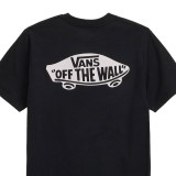 Kids' T-Shirt Black - Vans Double Standard Image 1