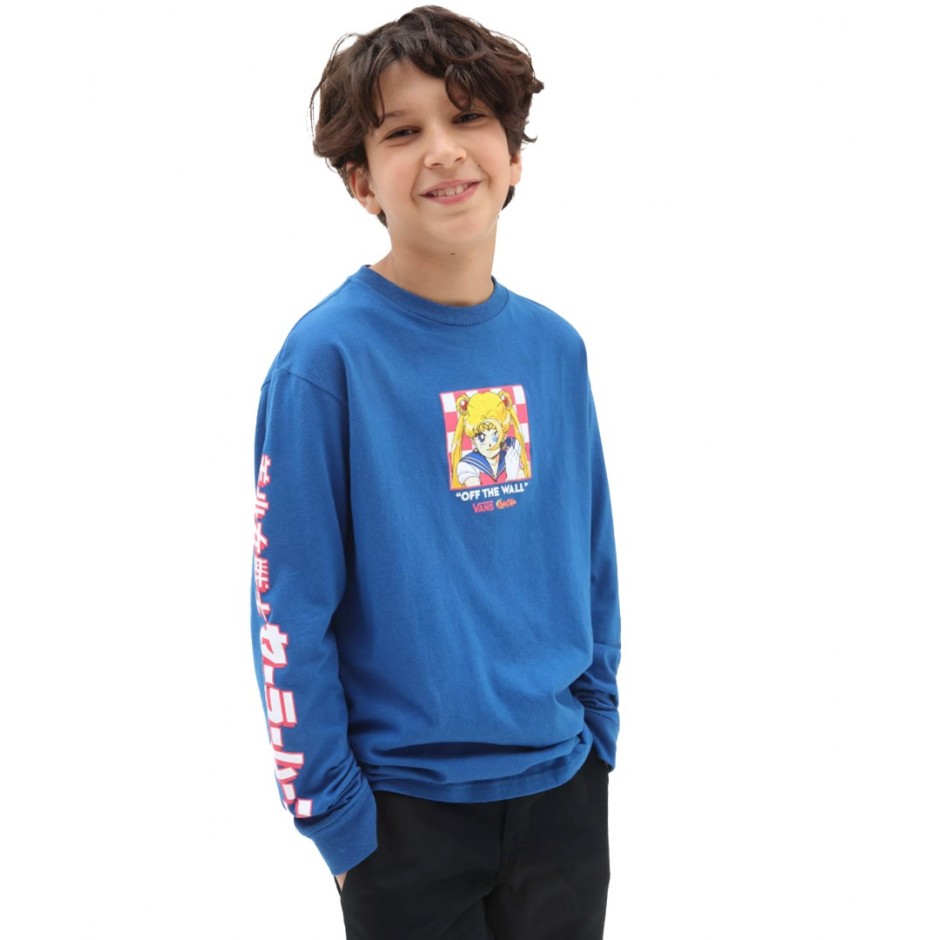 Παιδική Μπλούζα VANS GRAPHIC LS TEE PRGR SAIL Μπλε VN0000AS7WM-7WM 
