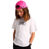 Παιδικό T-Shirt Λευκό - Vans On Canvas Εικόνα 