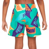 Παιδικό Μαγιό Βερμούδα Πράσινο - Nike Swim Breaker 4" Εικόνα 0
