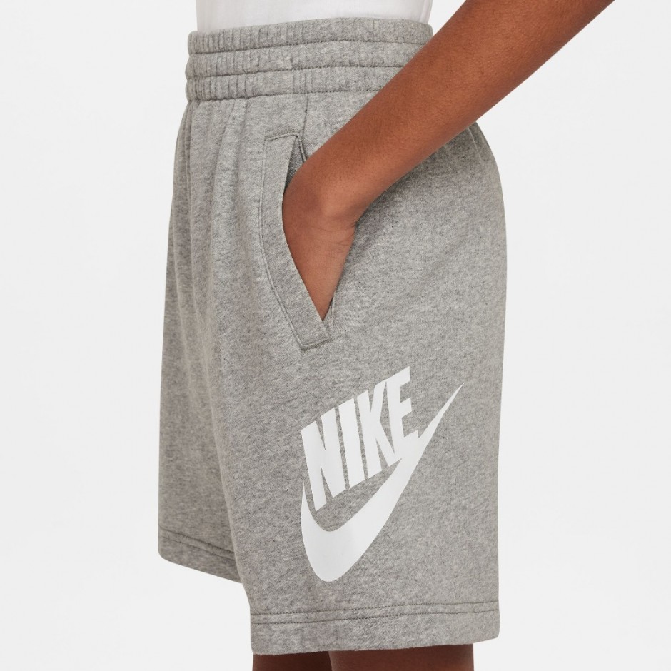 Παιδική Βερμούδα Γκρι - Nike Sportswear Club Fleece