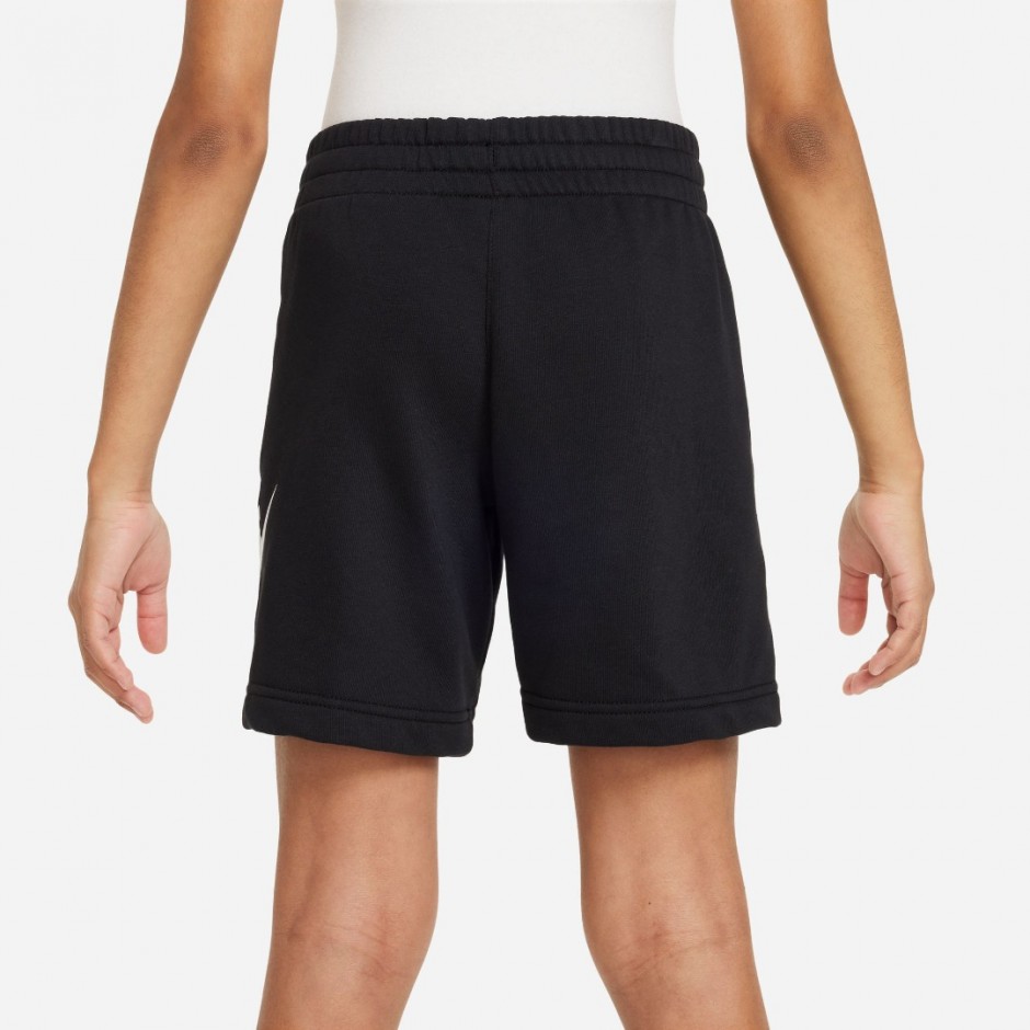 NIKE K NSW CLUB FT SHORT HBR FD2997-010 Black