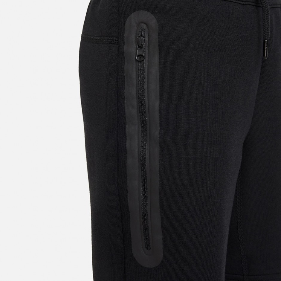 Παιδική Βερμούδα Μαύρη - Nike Tech Fleece