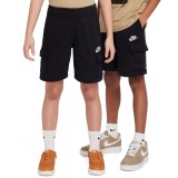 Παιδική Βερμούδα Μαύρη - Nike Sportswear Club Εικόνα 